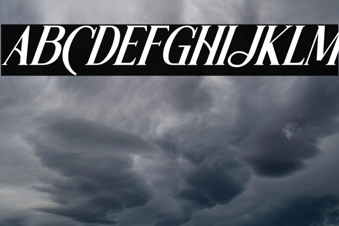 Wishleman Italic Example 1