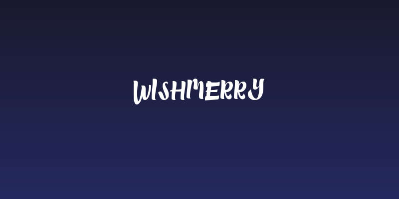Wishmerry Social Header