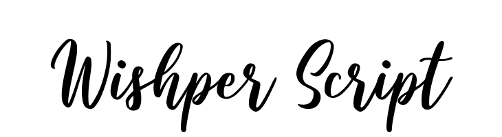 Wishper Script  Frei Schriftart Herunterladen