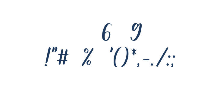 Wishper Script Other Characters