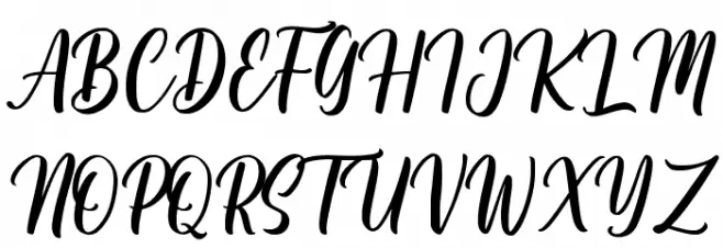 Wishper Script Шрифта ВЕРХНИЙ
