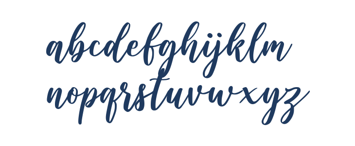 Wishper Script Lowercase