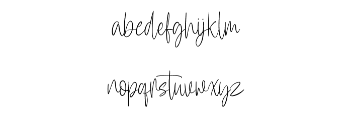 Wishstock Free Regular 字体 小写
