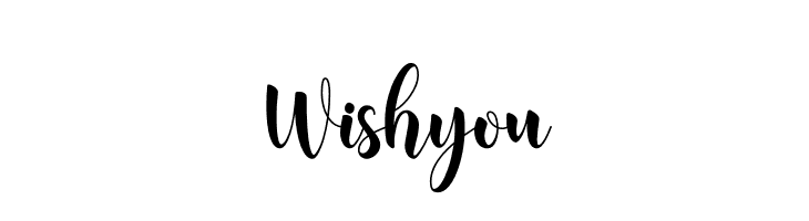 Wishyou  नि: शुल्क फ़ॉन्ट्स डाउनलोड