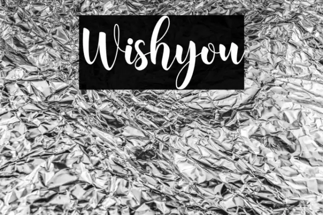 Wishyou Font examples