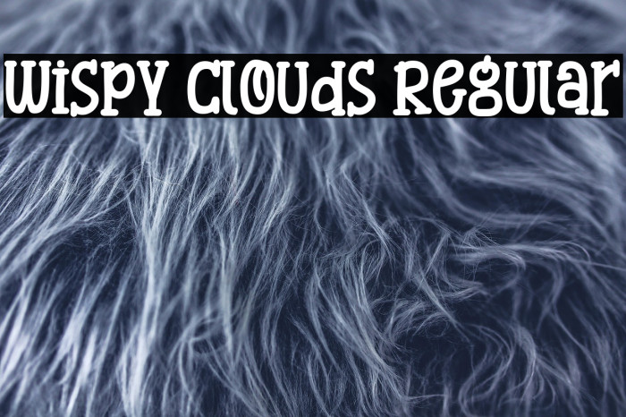 Wispy Clouds Regular Example 1