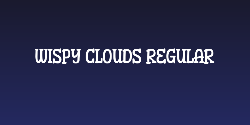 Wispy Clouds Regular Social Header