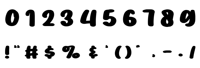 WispyNight Font OTHER CHARS