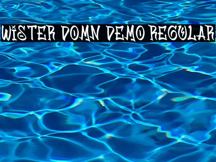 Wister Domn Demo Regular Example 3