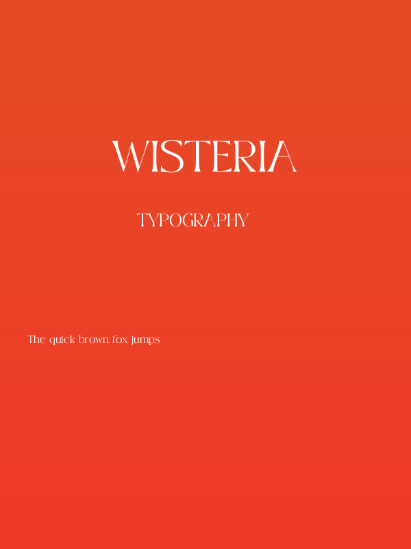 Wisteria Poster