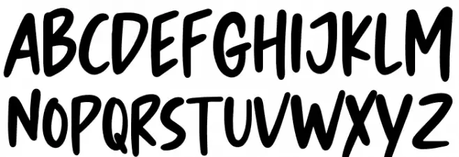 Witch Bell Font UPPERCASE