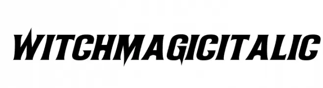 Witch Magic Italic  baixar fontes gratis
