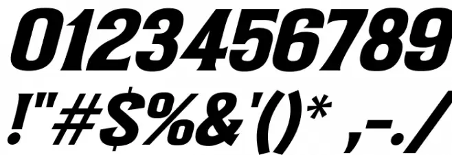 Witch Magic Italic Font OTHER CHARS