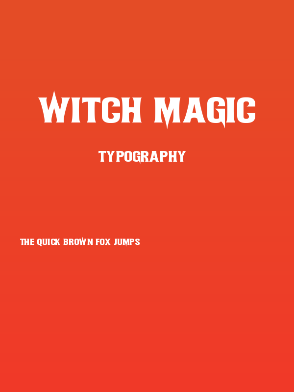 Witch Magic Poster