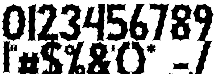 Witch Pumpkin Font OTHER CHARS