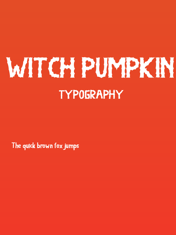 Witch Pumpkin Poster