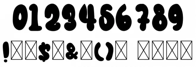 Witch Strong Font OTHER CHARS