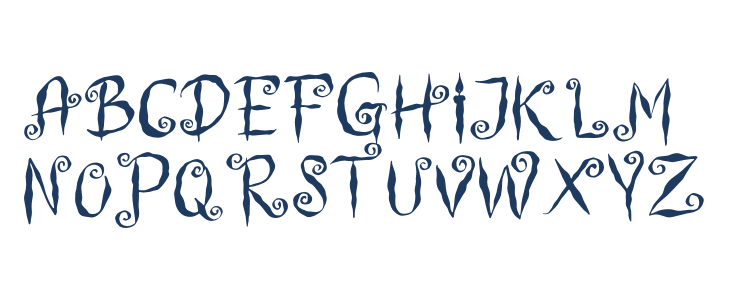 Witch Swirl Lowercase