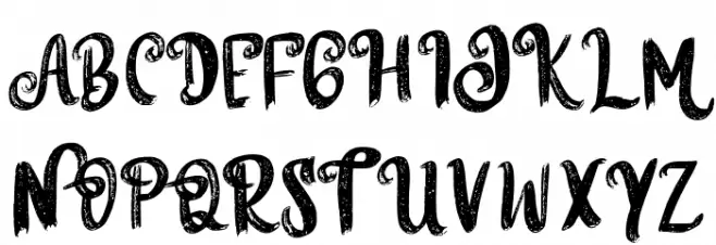 Witch girls FREE Schriftart Groß