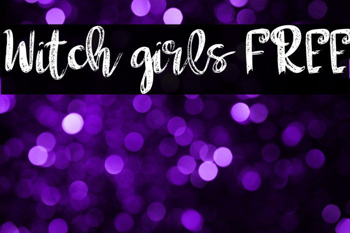Witch girls FREE Example 1