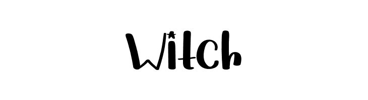 Witch  Frei Schriftart Herunterladen