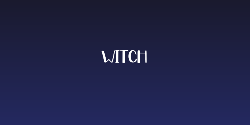 Witch Social Header