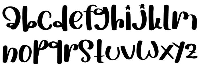 Witch Font LOWERCASE
