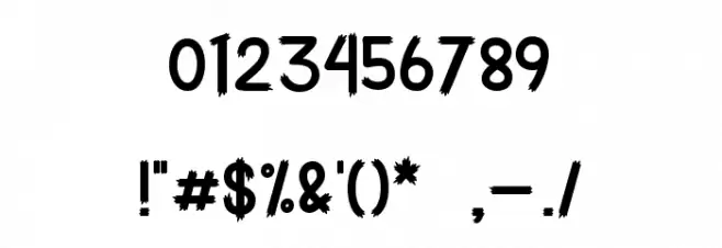 Witchat - Personal Use Font OTHER CHARS