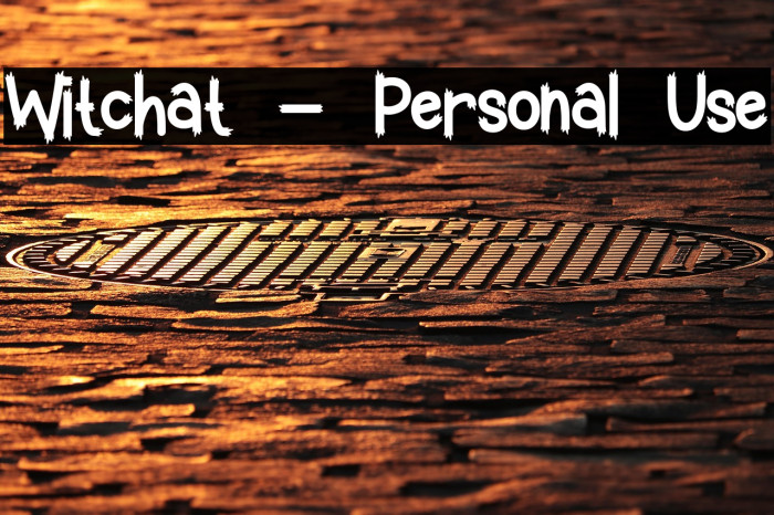 Witchat - Personal Use Example 3