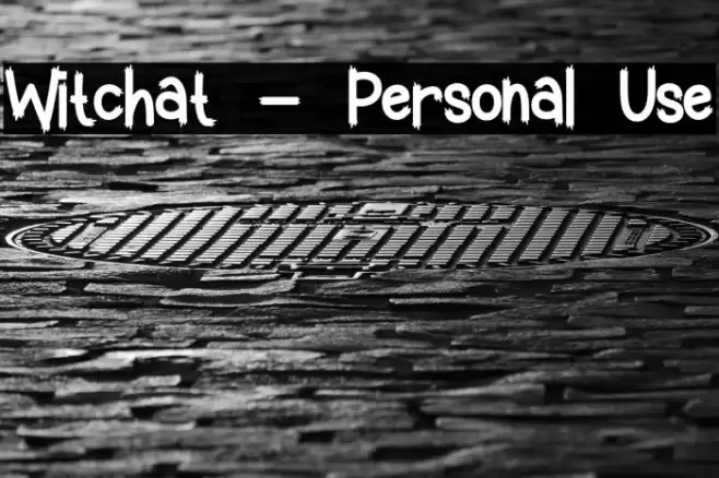Witchat - Personal Use Font examples