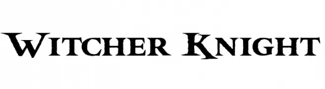 Witcher Knight  免费字体下载