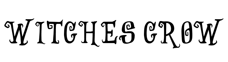 Witches Crow  baixar fontes gratis