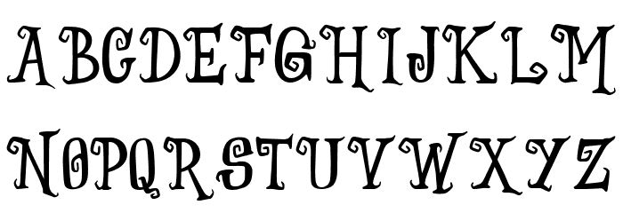Witches Crow Font OTHER CHARS