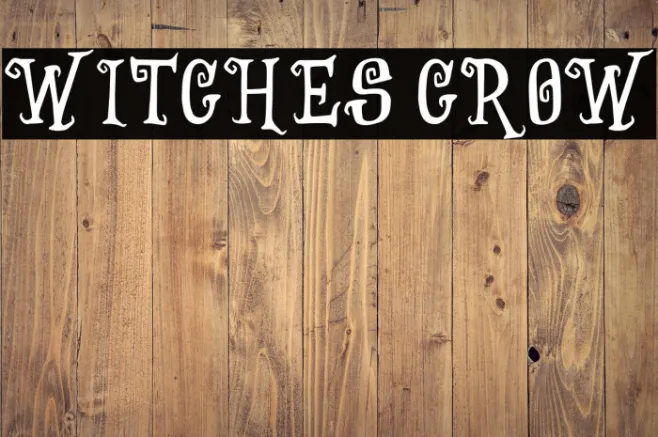 Witches Crow Example 3