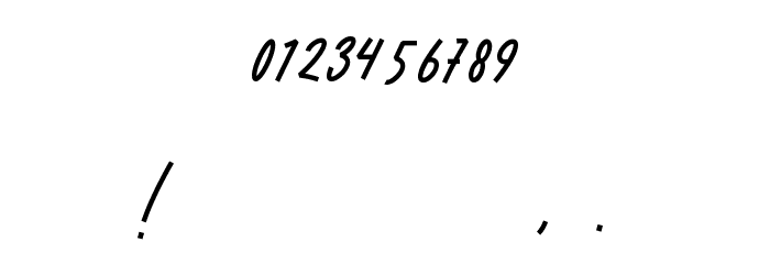 Witches Friend Script Font OTHER CHARS
