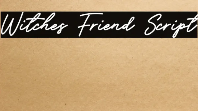 Witches Friend Script Example 1
