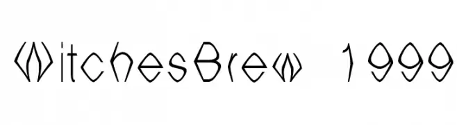 WitchesBrew 1999  les polices de caractères gratuit tlcharger