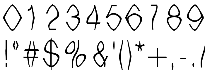 WitchesBrew 1999 Font OTHER CHARS