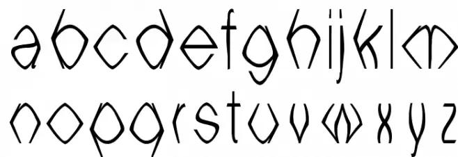 WitchesBrew 1999 Schriftart Kleinbuchstaben