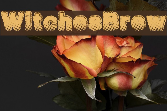 WitchesBrew Font examples