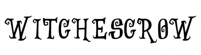 WitchesCrow  Frei Schriftart Herunterladen