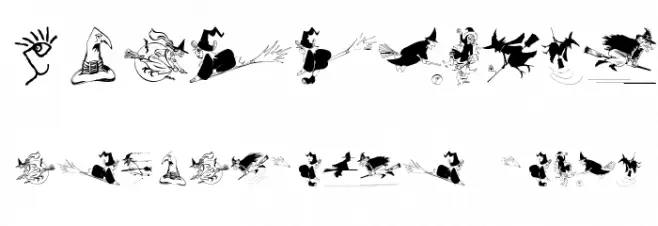 WitchesStuff Font OTHER CHARS