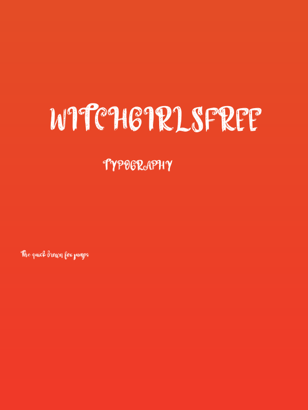 WitchgirlsFREE Poster