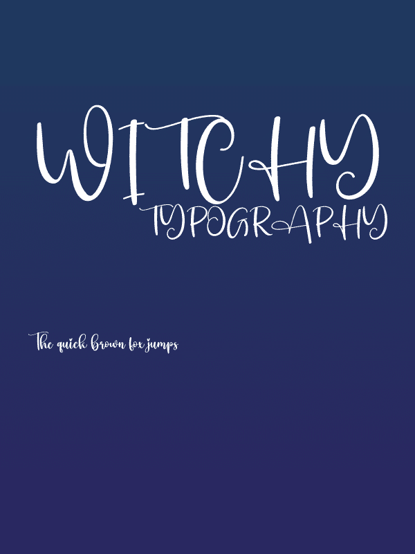 Witchy Poster