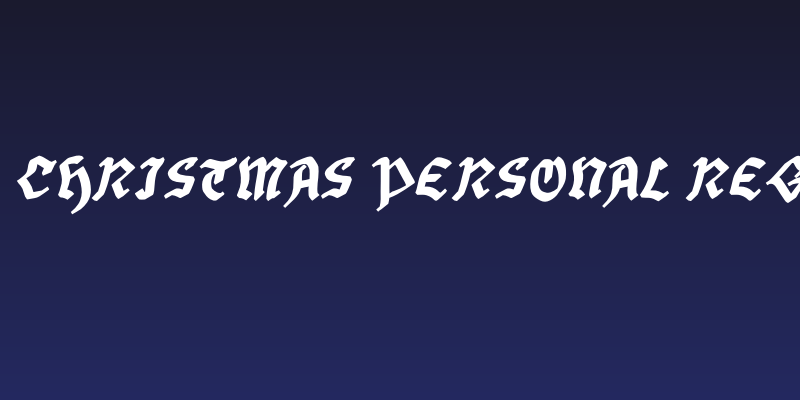 With Christmas Personal Regular Social Header