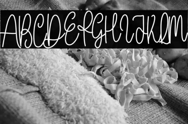 With Farmhouse फ़ॉन्ट examples