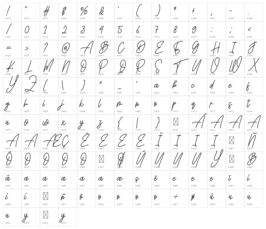 With Night Character Map