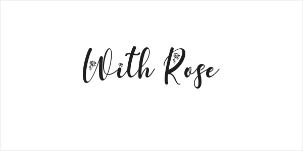 With Rose Logo
