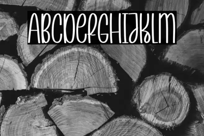 With Snowman Caratteri examples