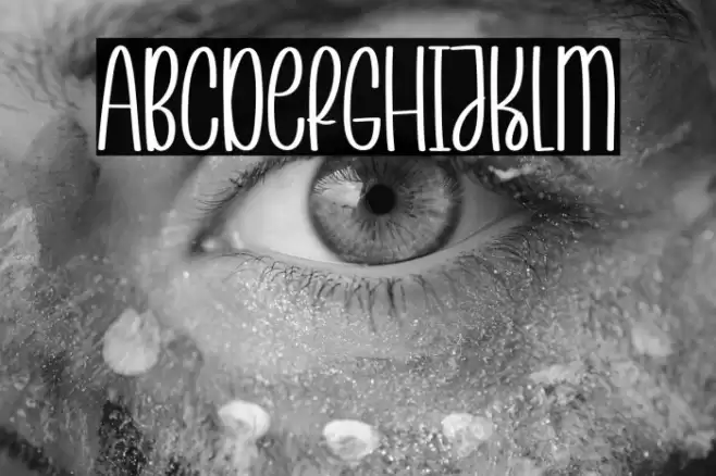 With Snowman Caratteri examples